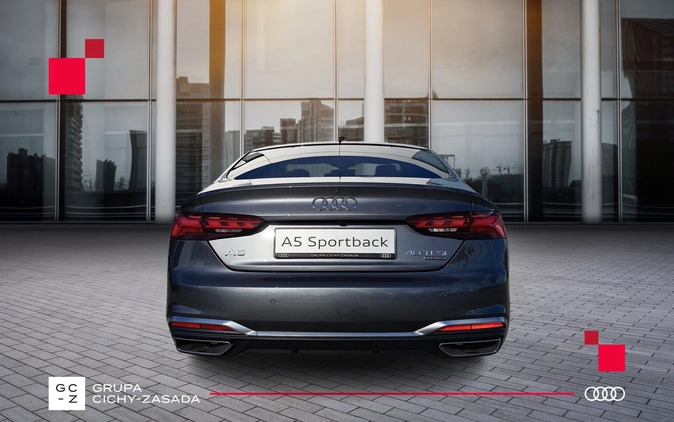 Audi A5 cena 288870 przebieg: 10, rok produkcji 2024 z Tuchów małe 781